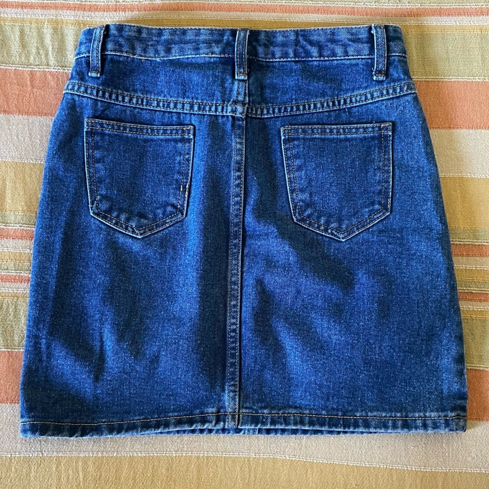 Denim mini skirt - Picture 4 of 4
